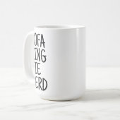 Grand Mug - Sofa King Tie Herd (Devant gauche)
