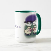Grand Mug Will You Be Mine pour la Saint-Valentin (Devant droit)