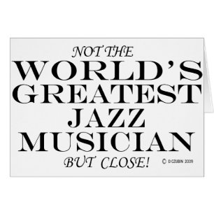 Grand musicien de jazz près