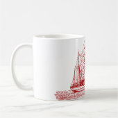 Grand navire - Mug (Gauche)