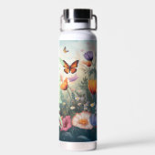 Grand nom Bouteille d'eau personnalisée (Arrière)