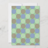 Grand nombre 2 2e Garçons Invitations de fête d'an (Dos)