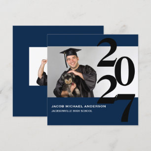 Grand nombre hors centre - Faire-part de diplôme