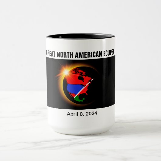 Grand Nord-Américain Eclipse Coffee Mug (Centre)