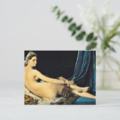 Grand Odalisque, Français La Grande Odalisque Briefkaart (Staand voorkant)