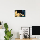 Grand Odalisque, Français La Grande Odalisque Poster (Thuiskantoor)
