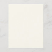 Grand Opening Bold Retro Editorial Photo Flyer (Achterkant)