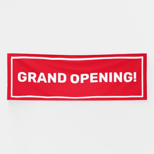 grand opening business banner (Horizontaal)