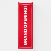 grand opening business banner (Verticaal)