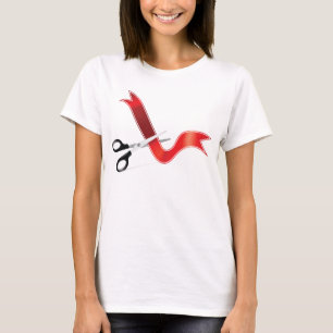 Grand Opening Celebration Schaar Snijlint T-shirt