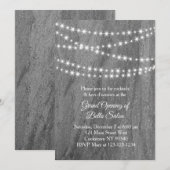Grand Opening Twinkle Lights graniet Kaart (Voorkant / Achterkant)