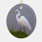 Grand ornement de Noël de héron (Gauche)