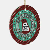 Grand ornement de Noël de poulet (Droite)