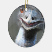 Grand ornement d'émeu (Gauche)