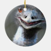 Grand ornement d'émeu (Dos)