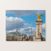 Grand Palais en Pont Alexandre III - Parijs Legpuzzel (Horizontaal)