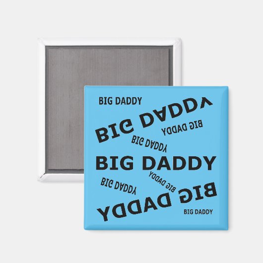 Grand papa ! Magnet (Recto/Verso)