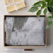 Grand papier de soie de soie à dos noir de mouette (Cadeau)