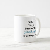 Grand-parent du cadeau de jeune mariée - tasse de (Devant droit)