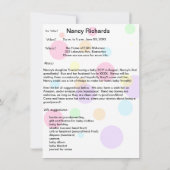 Grand-parents Baby shower Invitation - Garçon bébé (Dos)