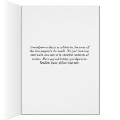 Grand-parents Carte de jour avec Hydrangers et Pla (Intérieur (Droit))