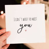 Grand-parents Carte Faire-part de grossesse simple