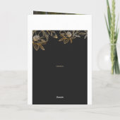 Grand-parents Day Floral Carte photo (Dos)