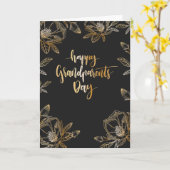 Grand-parents Day Floral Carte photo (Fleur jaune)