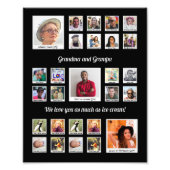 Grand-parents Famille Retro Photo Montage (Devant)