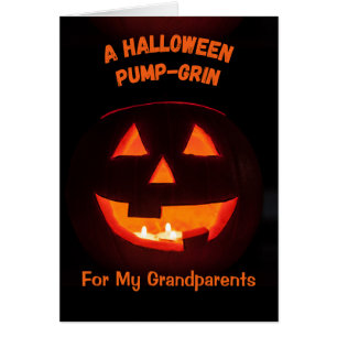 Grand-parents Halloween Cute Jack o' Lantern