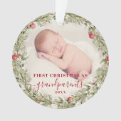 Grand-parents Noël Cadeau Première grand-mère (devant)