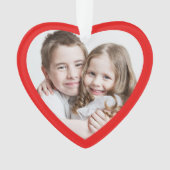 Grand-parents Photo Red Heart (devant)