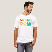 Grand Paw Chien TShirt Grand-papi Grand-père Amour (Devant entier)