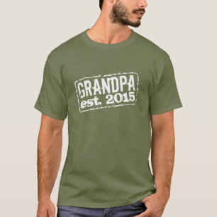 Grand-père a établi des t-shirts Année personnal