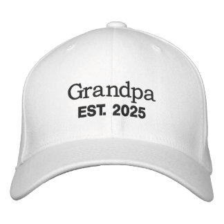 Grand-père Casquette avec date