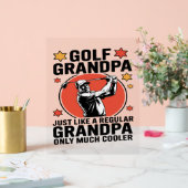 Grand-père de golf comme un grand-père régulier (Mariage)