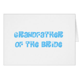 Grand-père de la mariée