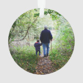 Grand-père de la pêche de la truite Modèle photo (dos)