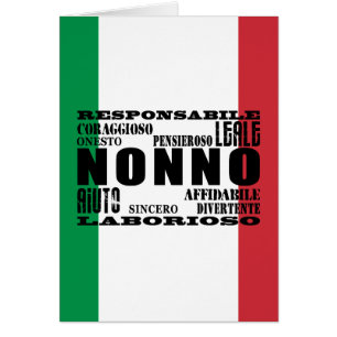 Grand-père italien : Qualités