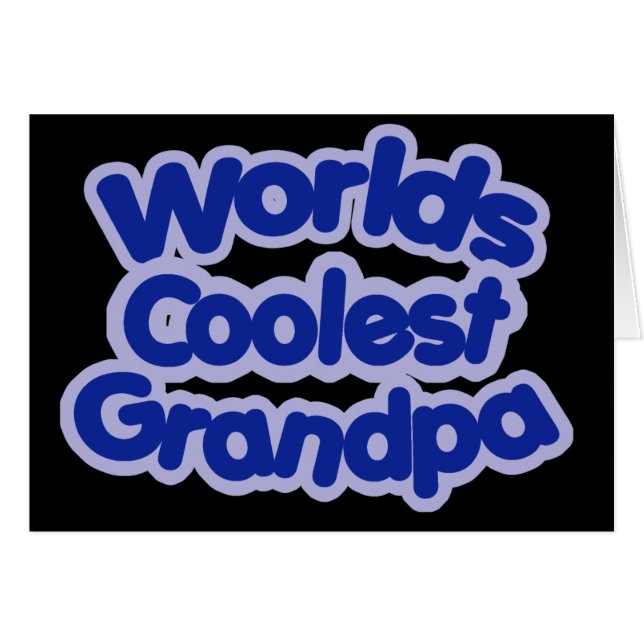 Grand-père le plus frais du monde (Devant horizontal)