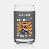 Grand-père le plus frais Funny Retro Cool lunettes (Verso)