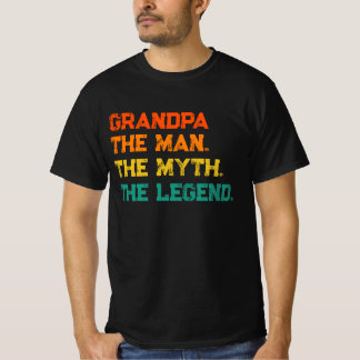 Grand-Père L'Homme Le Mythe La Légende T-Shirt