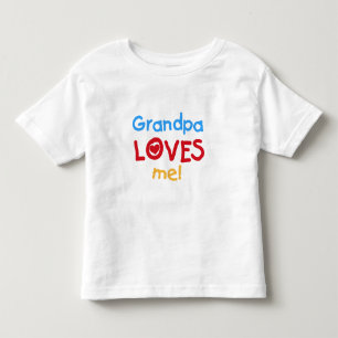 Grand-père m'aime t-shirts et cadeaux