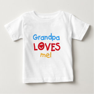 Grand-père m'aime t-shirts et cadeaux