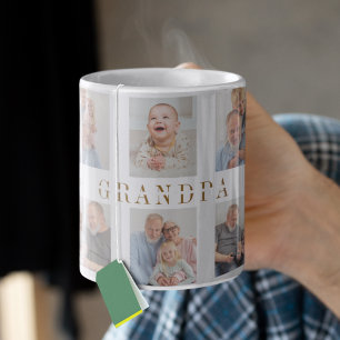 Grand-père Mug personnalisé   Photos personnalisée