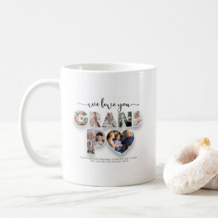 Grand-père personnalisé Collage de café Mug