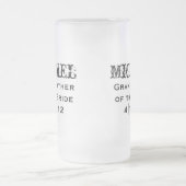 Grand-père personnalisé de la mariée Mug (Centre)