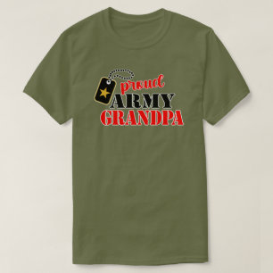 Grand-père T-Shirt de l'armée américaine fier