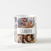 Grand-père We Love You Photo Collage Magic Mug (Centre)