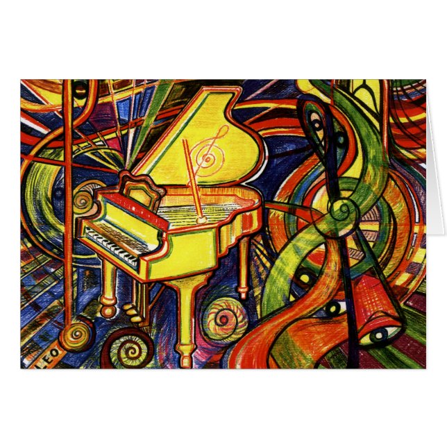 Grand Piano (Voorkant Horizontaal)